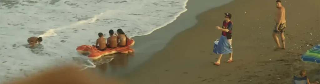 Mata en la portada del videoclip Lloret de Mar
