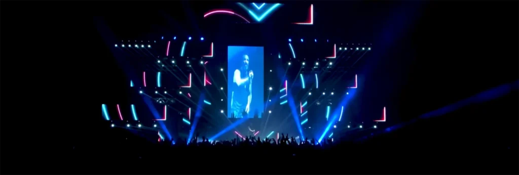 Vista general del evento SuperStars of the 90’s Sevilla 2023 en el Palacio de Deportes San Pablo