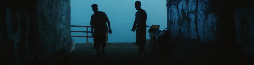 EAZYBOI y Saske en la portada del videoclip Tol Día